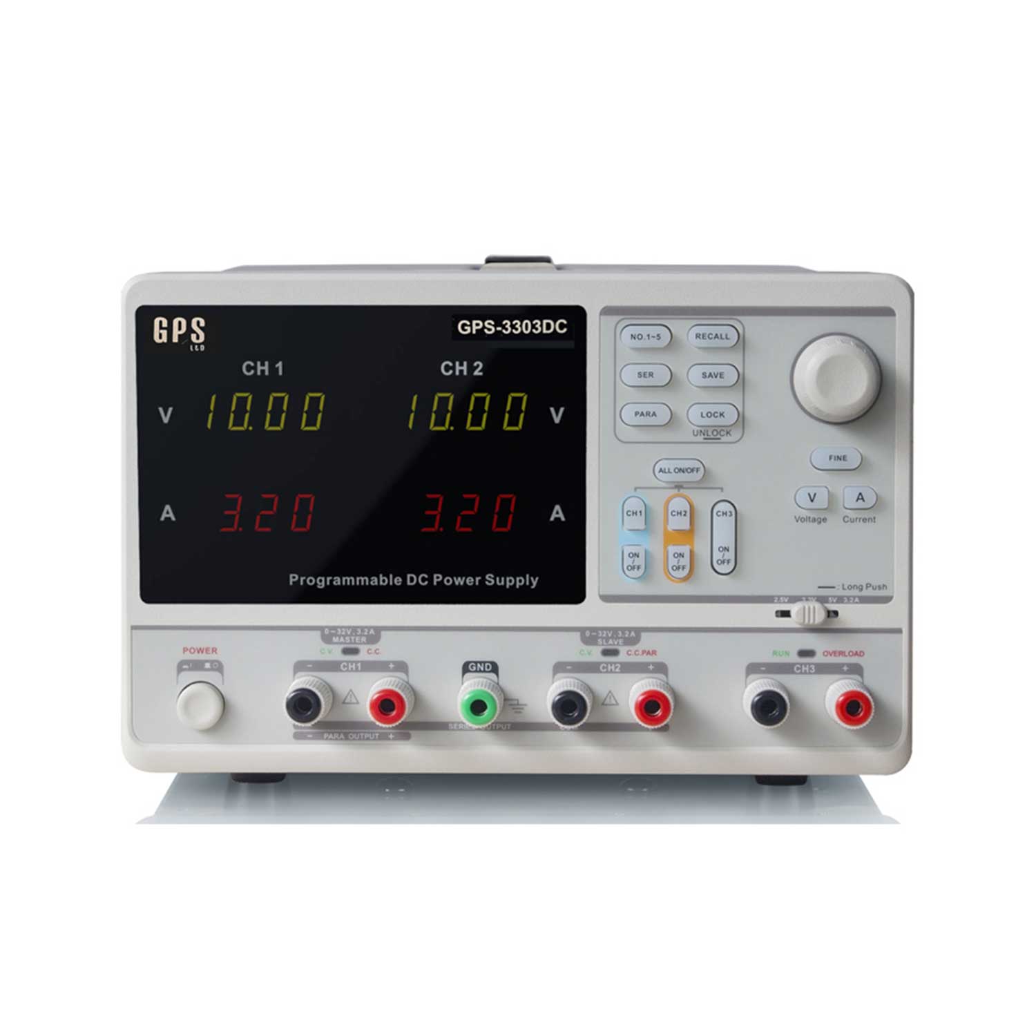 GPS-3303DC Dual Channel Laboratory DC Power Suooly